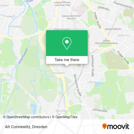 Карта Alt Connewitz