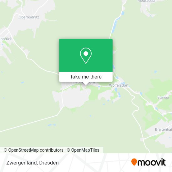 Карта Zwergenland