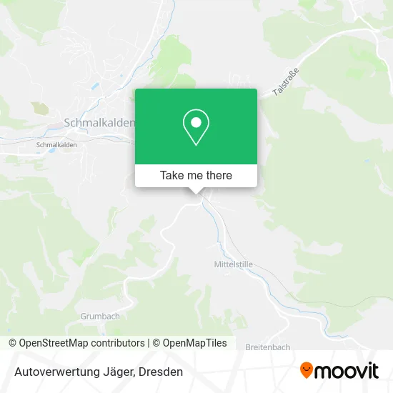Карта Autoverwertung Jäger