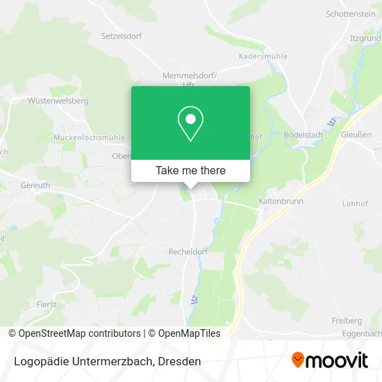 Карта Logopädie Untermerzbach