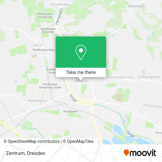 Карта Zentrum