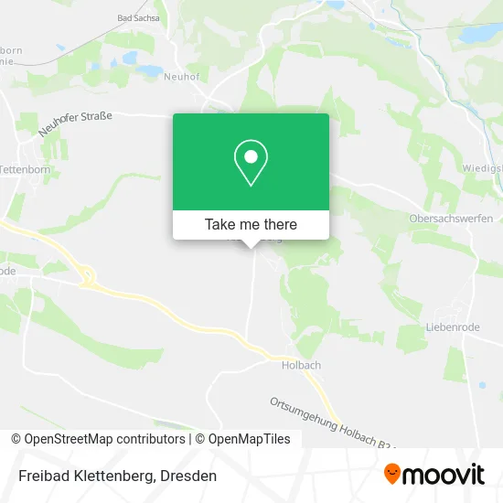 Карта Freibad Klettenberg