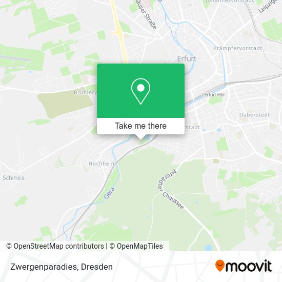 Карта Zwergenparadies
