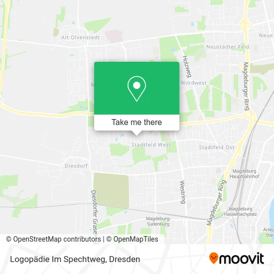 Карта Logopädie Im Spechtweg