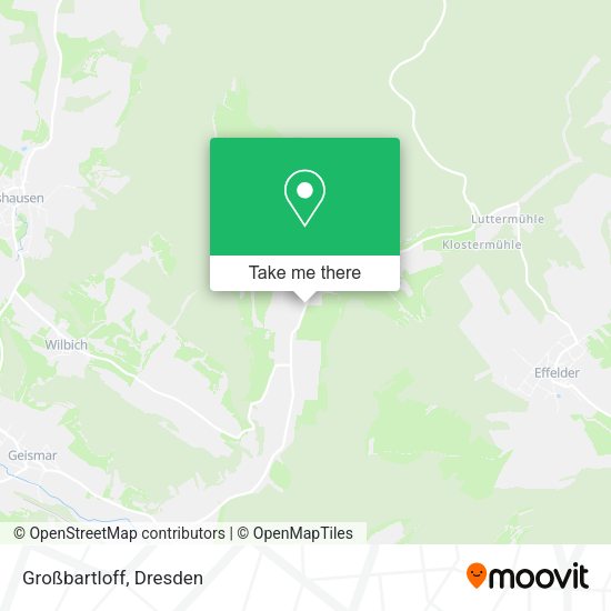 Карта Großbartloff