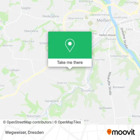 Карта Wegweiser