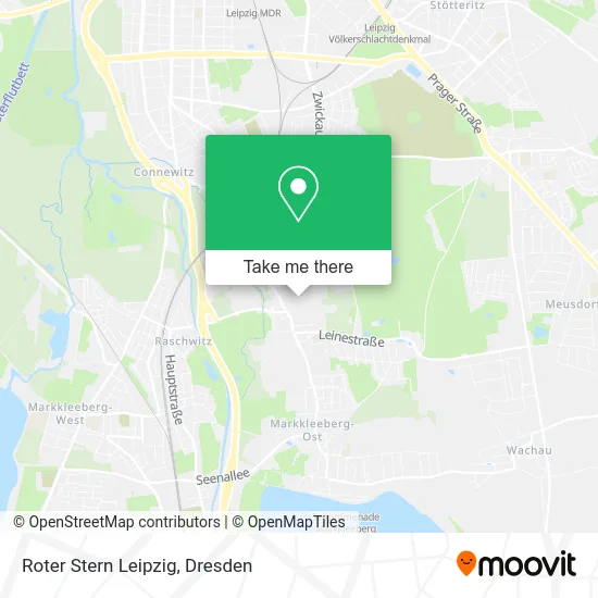 Карта Roter Stern Leipzig