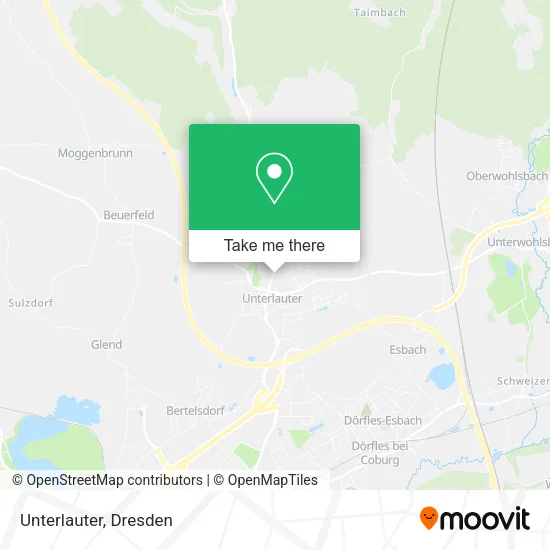 Карта Unterlauter