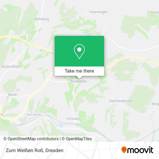 Карта Zum Weißen Roß