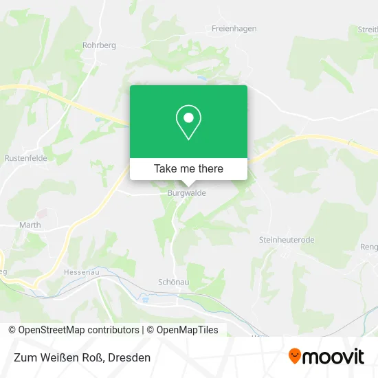 Карта Zum Weißen Roß