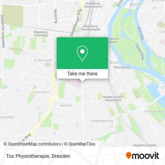 Карта Toc Physiotherapie