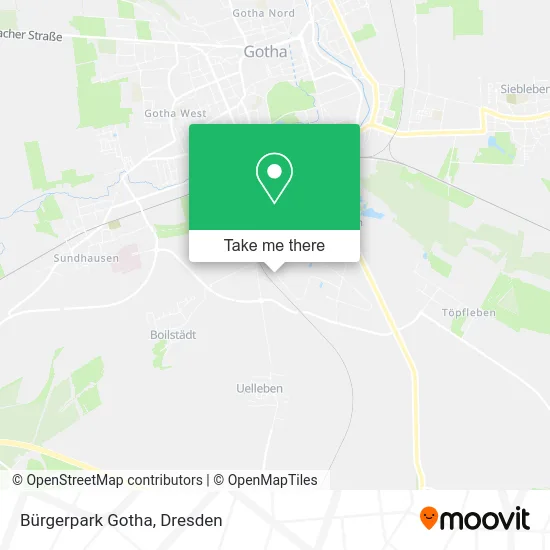 Карта Bürgerpark Gotha