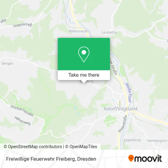 Карта Freiwillige Feuerwehr Freiberg