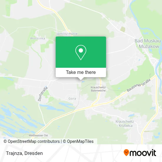 Trajnza map