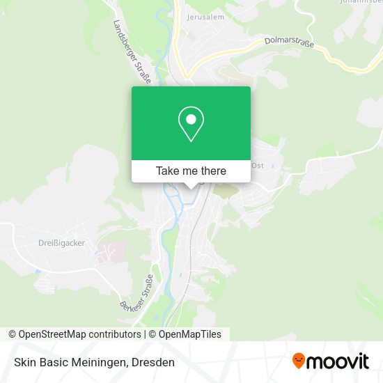 Карта Skin Basic Meiningen