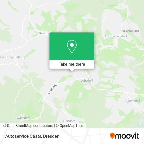 Карта Autoservice Cäsar