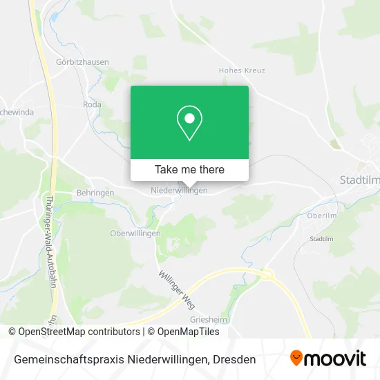 Карта Gemeinschaftspraxis Niederwillingen