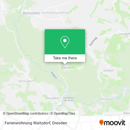 Карта Ferienwohnung Waitzdorf