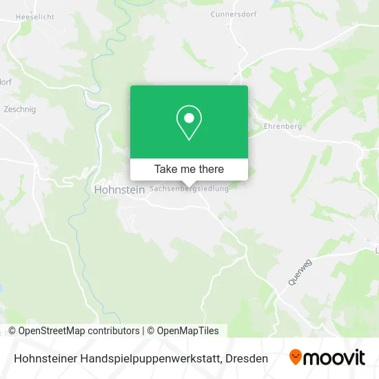 Карта Hohnsteiner Handspielpuppenwerkstatt