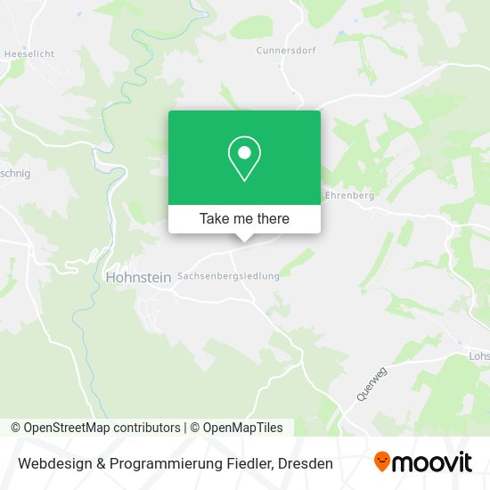 Webdesign & Programmierung Fiedler map