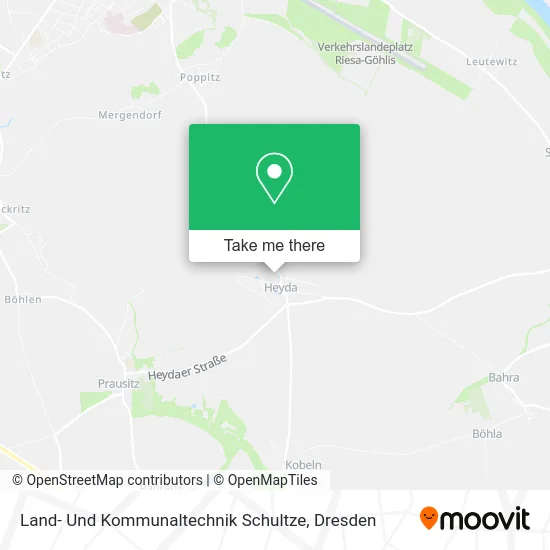 Карта Land- Und Kommunaltechnik Schultze