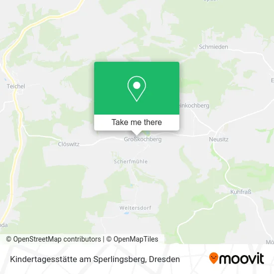Карта Kindertagesstätte am Sperlingsberg