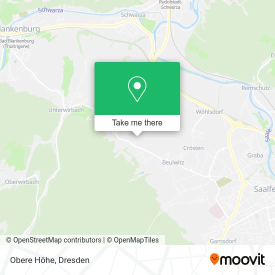 Карта Obere Höhe