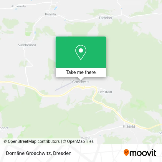 Карта Domäne Groschwitz