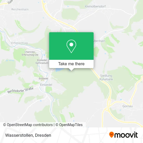 Карта Wasserstollen