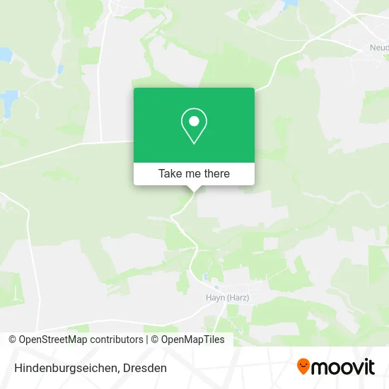 Карта Hindenburgseichen