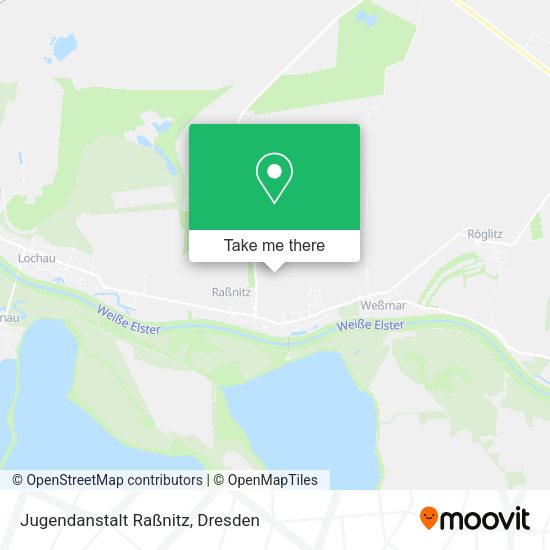 Карта Jugendanstalt Raßnitz