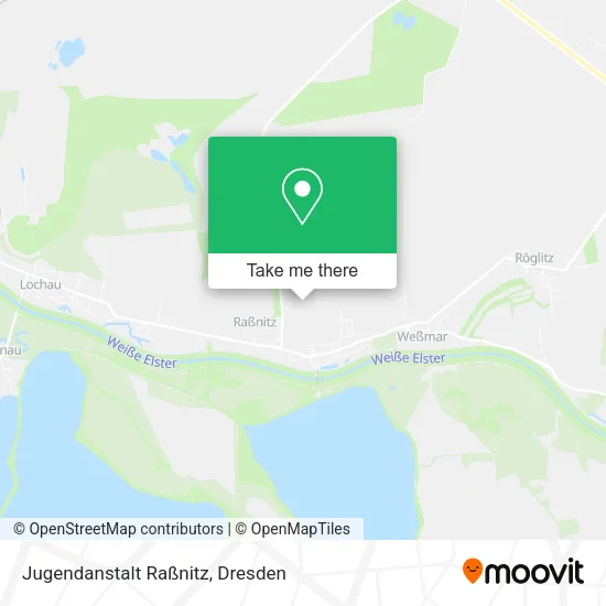 Карта Jugendanstalt Raßnitz