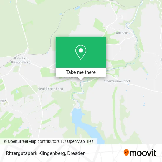 Карта Rittergutspark Klingenberg
