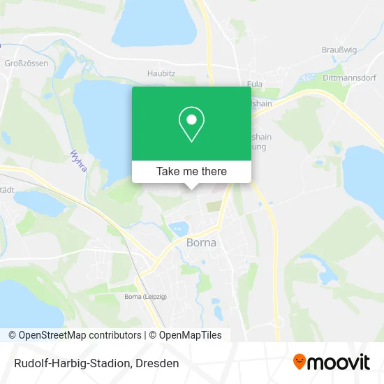 Rudolf-Harbig-Stadion map