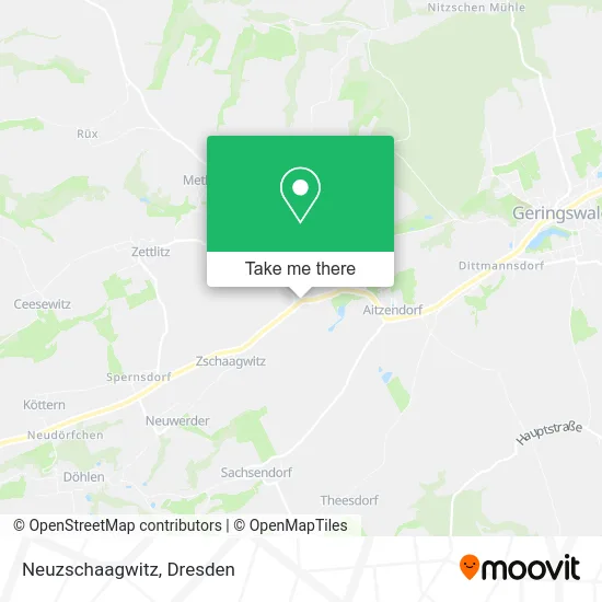 Карта Neuzschaagwitz