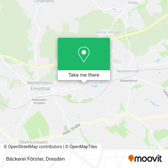 Bäckerei Förster map