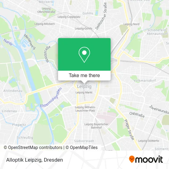 Карта Alloptik Leipzig
