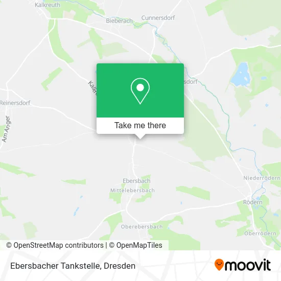 Карта Ebersbacher Tankstelle