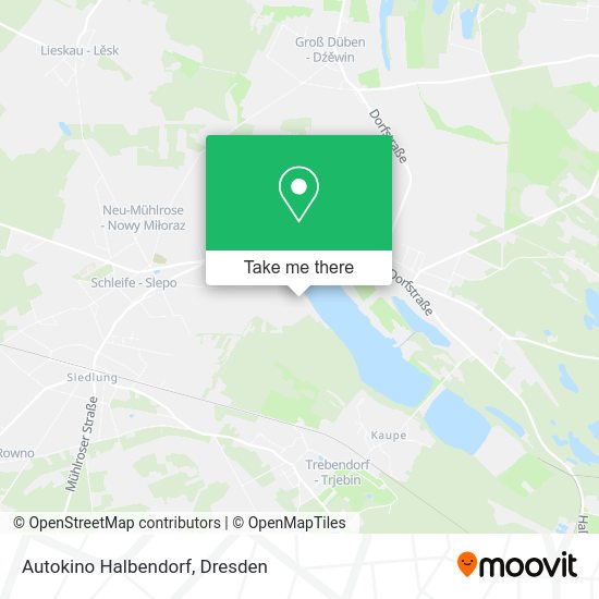 Карта Autokino Halbendorf
