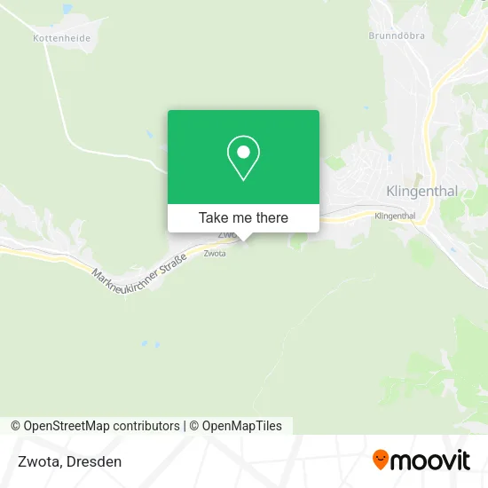 Карта Zwota