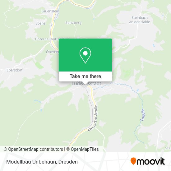 Карта Modellbau Unbehaun