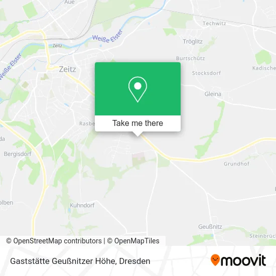 Карта Gaststätte Geußnitzer Höhe