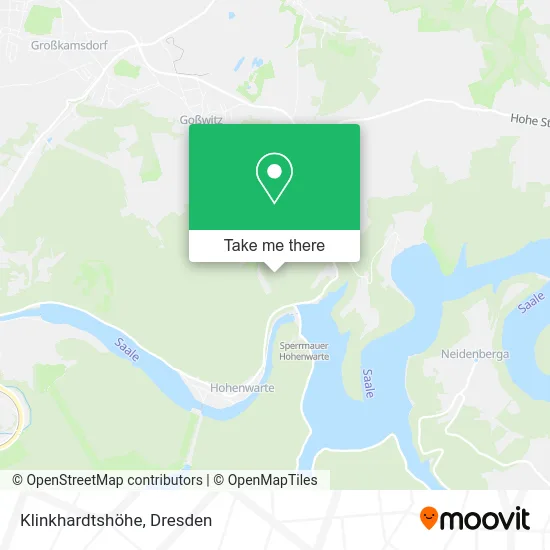 Карта Klinkhardtshöhe