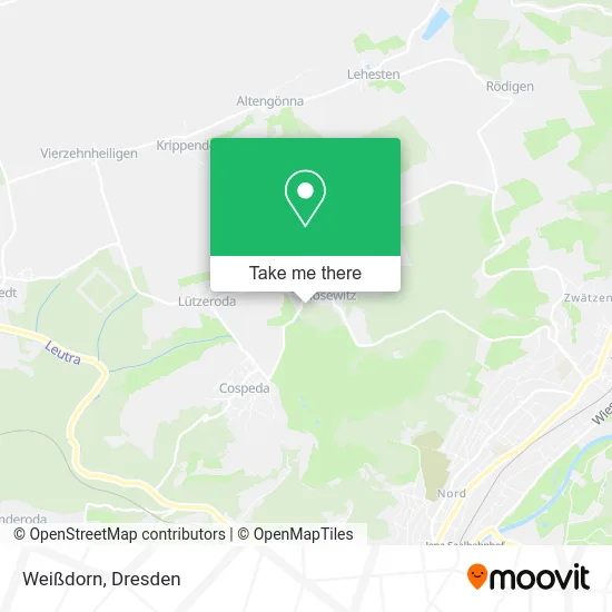 Карта Weißdorn