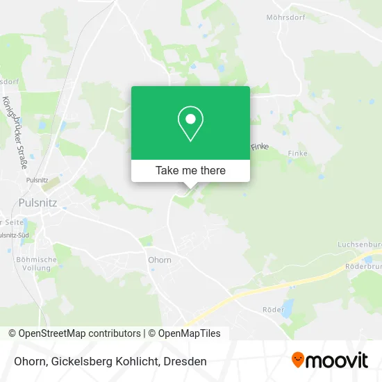 Карта Ohorn, Gickelsberg Kohlicht