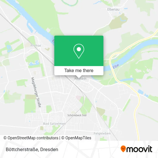 Карта Böttcherstraße