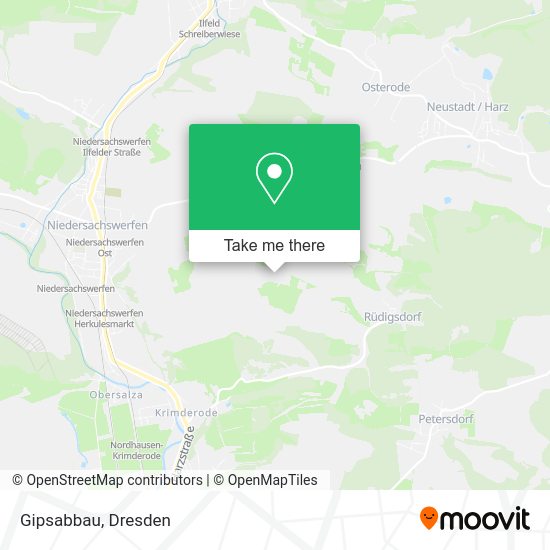 Карта Gipsabbau
