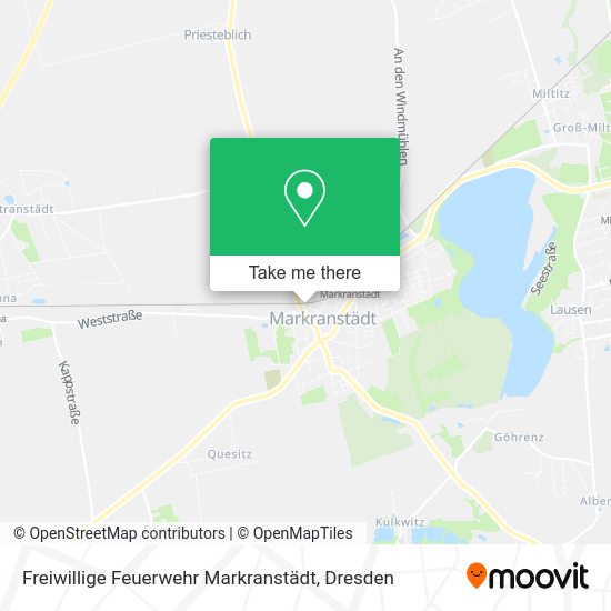 Карта Freiwillige Feuerwehr Markranstädt
