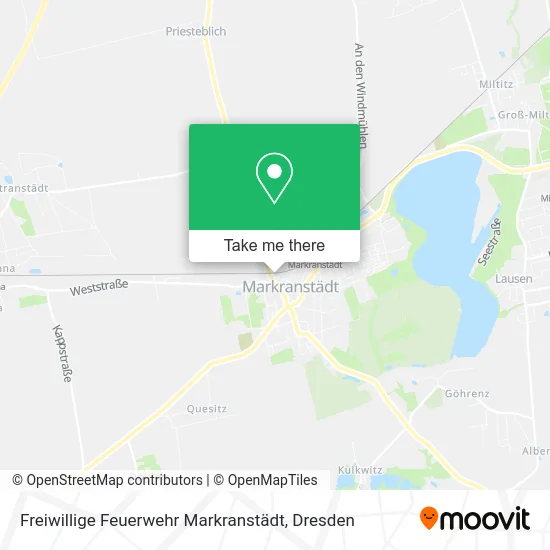 Карта Freiwillige Feuerwehr Markranstädt