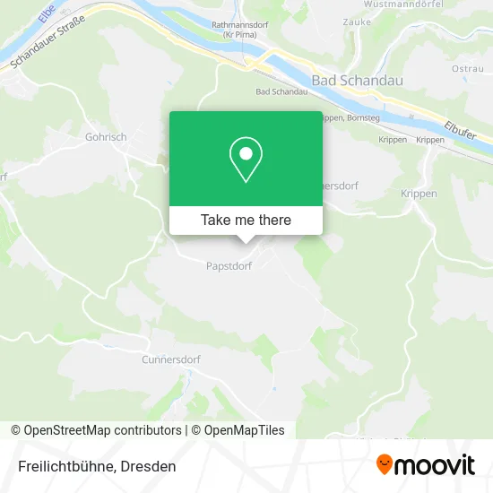 Карта Freilichtbühne